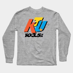 Vintage KTU Radio Station Long Sleeve T-Shirt